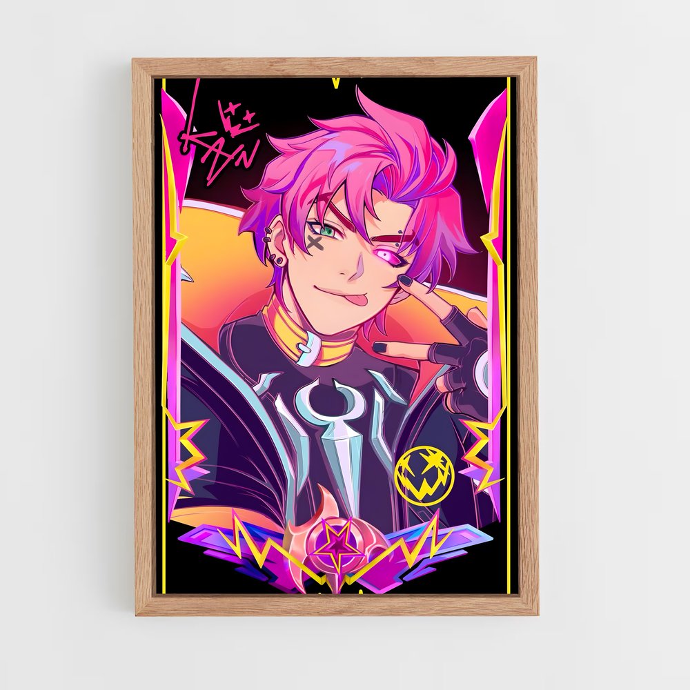 Poster Pink Fury – affiche League Of Legends (vue 4)
